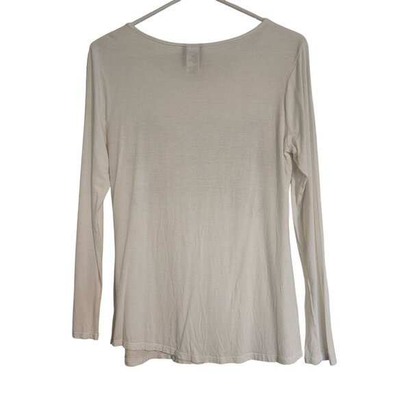 Harley-Davidson Women’s White Graphic Tee M Rhinestone Biker Y2K Western - Picture 6 of 12